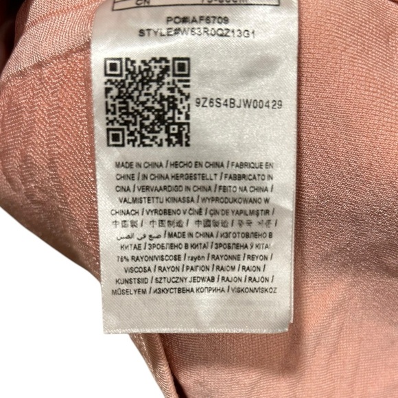 GUESS Pink Bodycon Dress Size Small Cocktail Wedding - Picture 5 of 10